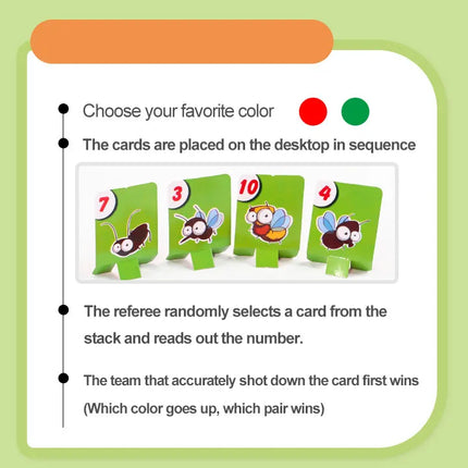 Frog Tongue Blowing Game Set, Suitable for Family Gatherings, Stress-Relieving and Funny Tabletop Puzzle Game Toy