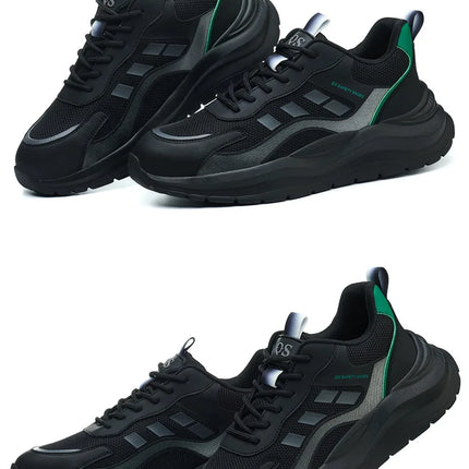 Steel Toe Shoes for men women comfortable lightweight work safety shoes Anti-Puncture safety toe sneakers work protection boots
