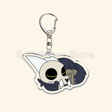 The Owl House Keychain Luz Noceda King Eda Hooty Acrylic Key Chain Pendant Key Ring Keychains for Bag Pendant Aaccessories Gift