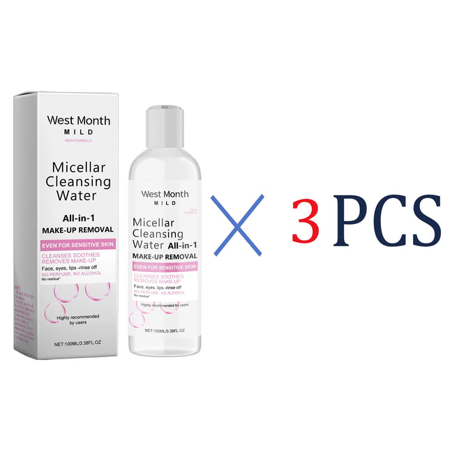 100ml Micellar Water Hydrating Facial Cleanser Deep Makeup Remover Cleaning Water Refresh Hydrate Cleansing For Sensitive Skin