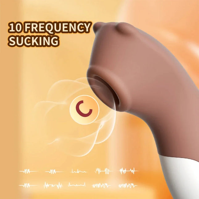 Female Clitoris Sucker Sucking Vibrator G-spot Vacuum Nipple Oral Vacuum Stimulator Masturbator Adult Sex Toys for Women Couple