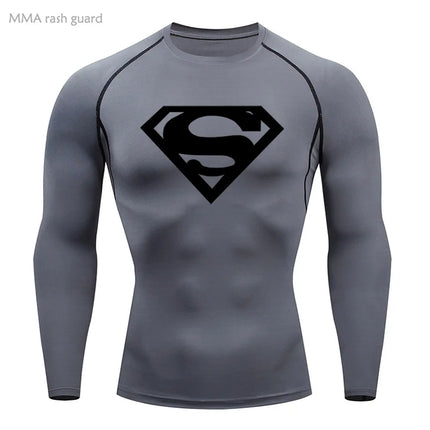 Men's Compression Sports T-Shirt - Quick-Dry Fitness
