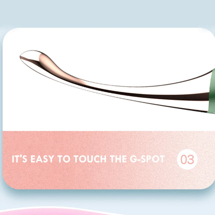 G Spot Vibrator Powerful High Frequency Vibrators Lick Clitoris Nipple Stimulator Masturbator Massage Sex Toys for Women Adult