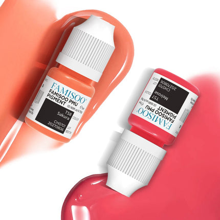 Lip Pigment Permanent Makeup Tattoo Ink Microblading Tattoo Makeup Eyebrow Eyeliner Professional Micropigment Ink Micro Supplies