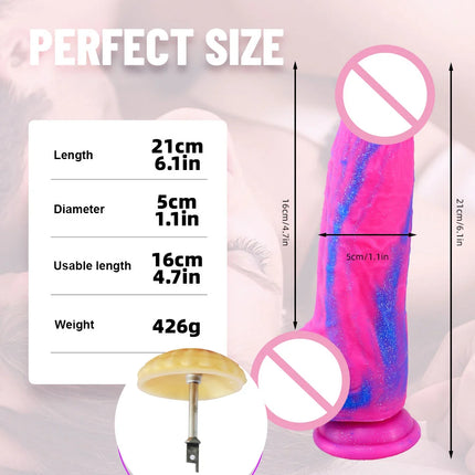 Sex Machine Sav Elastic Contraction Adapter for V-U-LOCK Attachments Dildo Saber Jigsaw Reciprocating Saw A Large Animal Dildo
