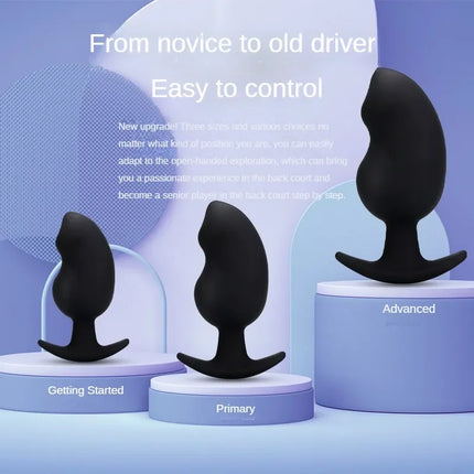 100% Safe Silicone Dildo Anal Plugs Sex Tool for Men Prosate Massager Butt Plug Unisex Sex Toy For Man Juguetes Sexuales 18+