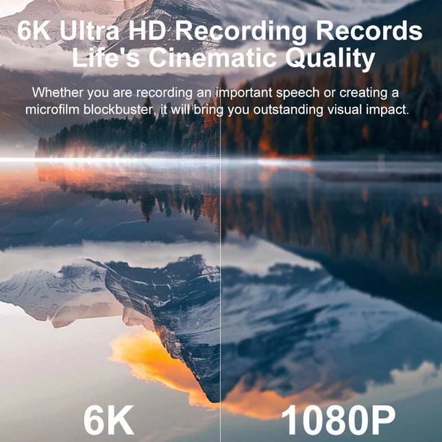6K Digital Photography Camera 16X Digital Zoom 64MP Vintage Vlog Video Recorder YouTube 180° Flip Screen WiFi Web Cam With Flash