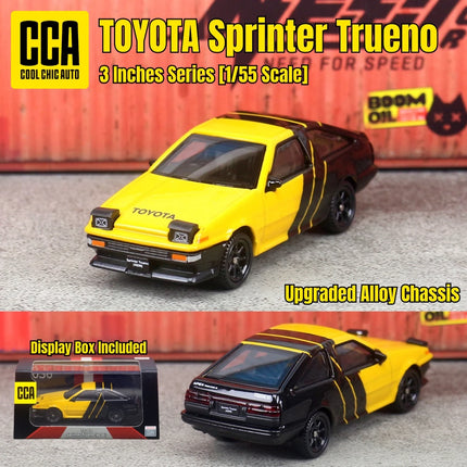 CCA 1/64 Diecast Toy Car Model Display Box Porsche BMW Volkswagen Lamborghini Chevrolet Ford Free Wheels Collection Miniature