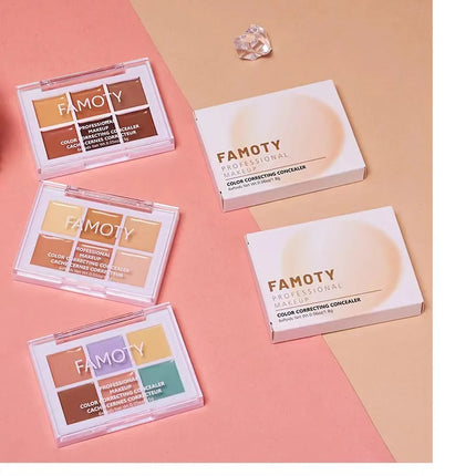 Nine-tone Concealer Spotty Acne Print Dark Eye Circles Tear Gap Brightening Skin Tone Lasts Forever