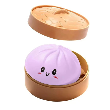 New Squishy Dumpling Toy Squeeze Toy Stress Relief Ornament Food Shape Slow Rebound Squishy Fidget Fun Gifts 2026