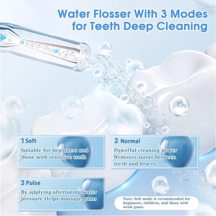 220ml Dental Irrigator Hygiene Portable Oral Cleaning Electric Sonic Teeth Scaler Tooth Calculus Stains Tartar Remover Tool
