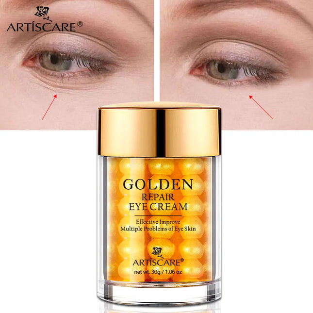 ARTISCARE Eye Cream for Dark Circles Removal Wrinkles Puffiness Eye Bags Moisturizing Serum Eye Care