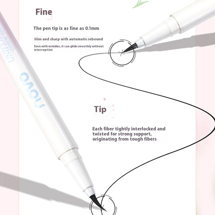 NOVO Waterproof, sweat-resistant and smudge-proof liquid eyeliner pen with long-lasting, quick-drying formula