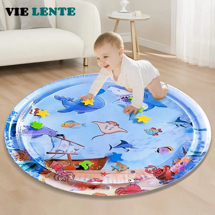 Water Sensory Play Mat Thickened Inflatable Pet Water Bed Cushion Puppy Cats Pet Kennel Top Quality Cool Cold Mat Pet Supplies