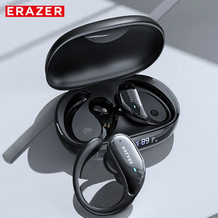 ERAZER Xt80 True Wireless Headphone Bt Gaming Earbuds Bluetooth 5.3 Earphones Sport Headphones With Charging Case Button Control