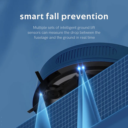 2025 New Upgrade 2000Pa Robotic Vacuum Cleaner Smart APP Home Sweeping Vacuum Cleaner Robot Dry Wet Anti-drop Vacuum Cleaner