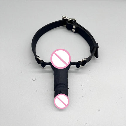 1PCS New BDSM Bondage Full Silicone Open Mouth Bit Gag, Horse Pony Roleplay Gags ,Adult Sex Toy For Couple