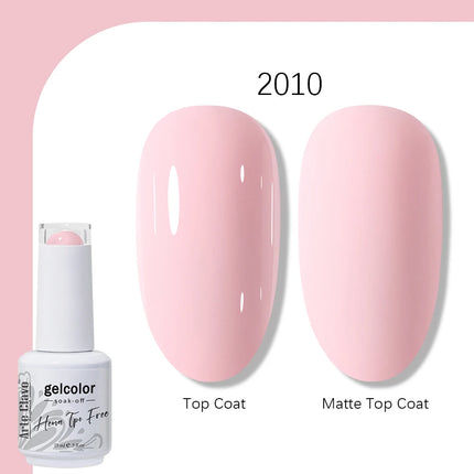 Arte Clavo TPO FREE HEMA FREE Gel Nail Polish UV Multi Use Semi Permanent Soak Off Autumn Winter Nail Art Hybrid Varnish 15ml