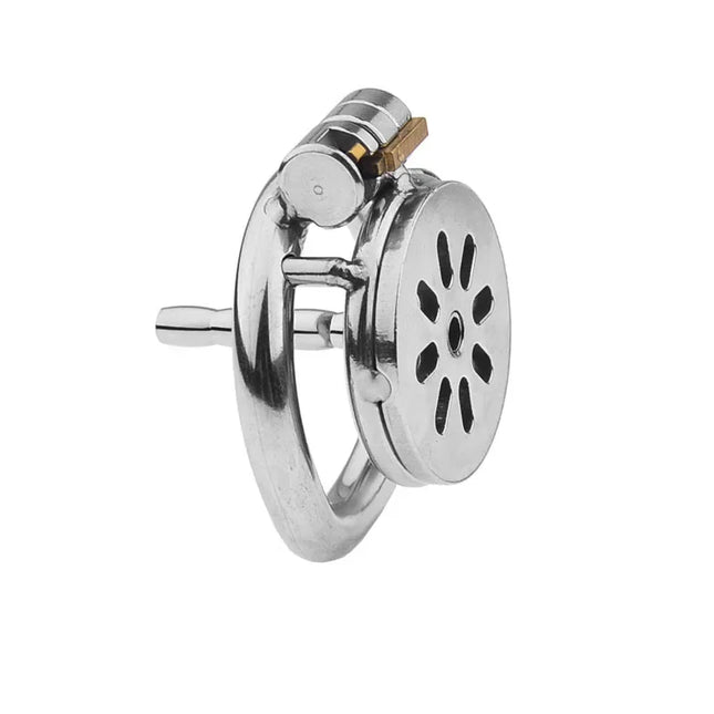 Male Super Mini Chastity Cage Stainless Steel Chastity Device Penis Cage Cock Ring With Lock Sex Toys For Men BDSM Sissy