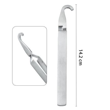 1Pc Dental Orthodontic Posterior Brackets Buccal Tube Lingual Buttons Bonding Tweezer Holder Placer Articulating Paper Tweezers