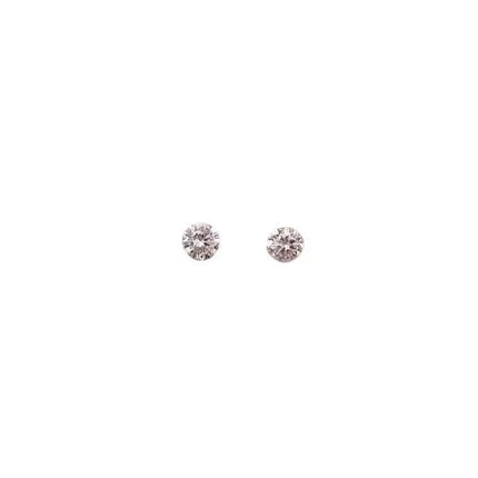 Trendy Mini Rhinestones Stud Earrings for Women Girls Daily Jewelry Cute Round Geometry Small Earrings Accessories