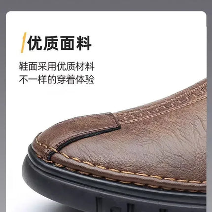 2026 PU Leather Men's Loafers Luxury Men Casual Shoes New Fashion Driving Shoes Breathable Slip on Men Moccasins Plus Size 39~44