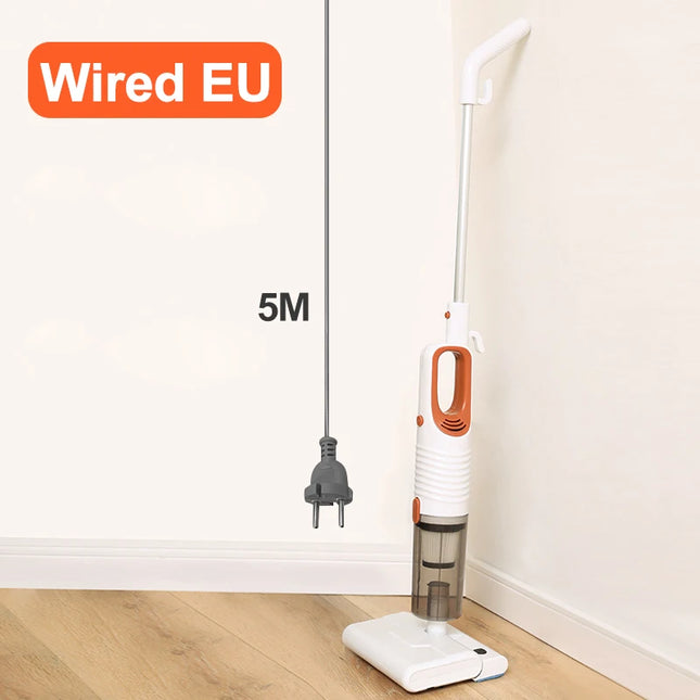 Househol Vacuum Cleaner Corded Stick Vacuum Cleaner 20Kpa Powerful Suction 440W Motor Multipurpose 2 In1 Handheld Vacuum Cleaner