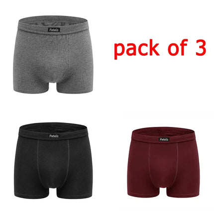 Men's Boxers Plus Size for 90-200kg Large Size Shorts Comfortable Underwear Full Cotton Fabric High Quality 3XL-10XL