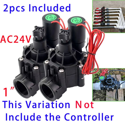 6 Zone WIFI Connect Tuya Smart Home Watering Timer and Garden Irrigation Controller Water solenoid Valve Irrigation Timer System