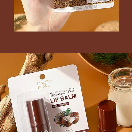 Coconut Oil Remove Dark Lip Balm Fast Lighten Pink Lip Exfoliating Fade Lip Line Dead Skin Moisturizing Korean Lips Care Product