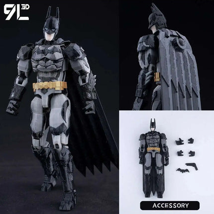 9L3D Printed Deadpool Wolverine Batman Spider-Man Venom Action Figures Dummy13 Lucky13 T13  Anime Model Toys Collectors Gifts