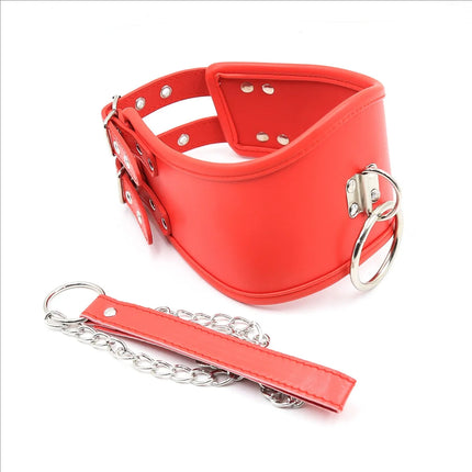 Role-playing SM Leather Posture BDSM Collar Sexual,Adult Game,Role Play,Choker Bondage Restraint,Submissive,Sex Toys for Couple
