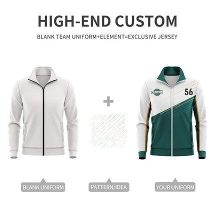 Wholesale Custom Soccer Tracksuit Sets Sweat Suits Mens Winter Training Polyester Football Tracksuits Jacket With Zipper Pockets