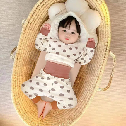 Babies Girls Boys Bottoming Top Pant Two Piece Toddler Children Spring Autumn Underwear Clothes Kids Home Wear 0-3Years Clothes