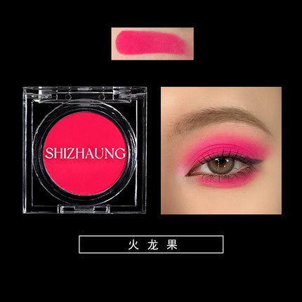 Chameleon Eyeshadow Powder Monochrome Matte Shimmer Metallic Glitter Gothic High Gloss High Colors Fine Flash lasting Eye Makeup