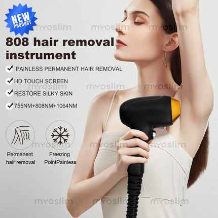 16 Bar Soprano Titanium Hair Removal Professional 5000W 4 Wavelength Painless Permanent Hair Removal Professional Beauty Salon