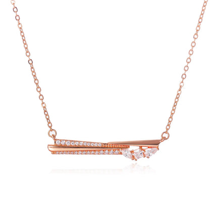 Minority Fashionable Bar Necklace for Women Gifts Gift Grace Feast Ball Wedding 1 dollar items