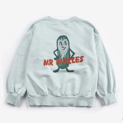 Kids Sweatshirt Brand 2026 New Spring Boys Clothes Baby Girls Cartoon Cute Print Sweater Hoodie Children Cotton Outwear Tops