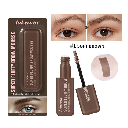 Superfluff Volumizing Brow Mousse Tint for Eyebrows Tinted Brow Gel  Brown Long Lasting Waterproof Eyebrow Tattoo  Dye Cosmetics