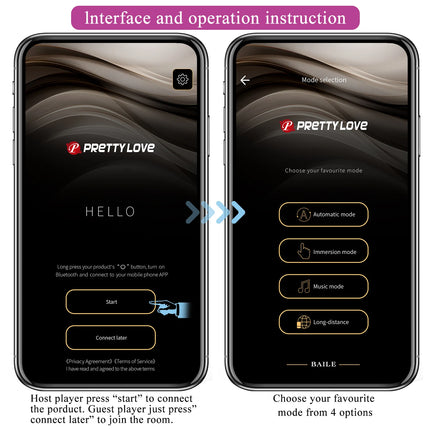 Pretty Love App bluetooth vibrator Silicone Wireless Vibrator We Design Vibe Adult Sex Toy Sex Products for  wowmen  Couple