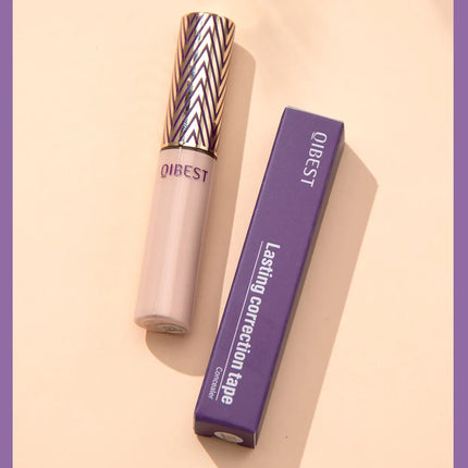QIBEST Concealer Waterproof and Sweat Resistant Long Lasting Concealer Blush Cover Stains Acne Marks and Fade Dark Circles