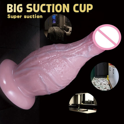 Realistic Big Glans Dildo Silicone Suction Cup Penis Female Vaginal Masturbation Cock Woman Man Anal Adult Sex Toys Dildos Balls
