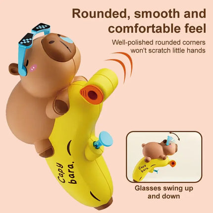 1-20PCS Cartoon Capybara Squirt Water Toy Outdoor Beach Water Play for Summer, Kids' Bath Toy Water Play Gift