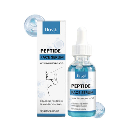 Korean SkinCare Copper Peptide Facial Serum Hyaluronic Acid Collagen Hydrating Lightweight Moisturizing Wrinkle Smoothing