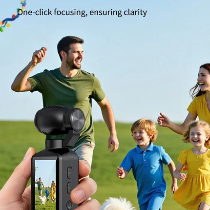 HD 4K Action Camera 180 Degree Rotatable For Vlog YouTube Tiktok Girls Record Life Video Recording Entry Portable Action Camera