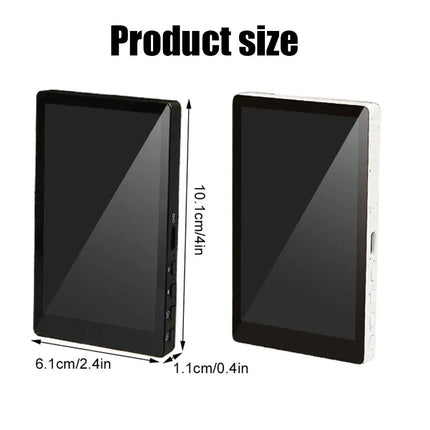 New Magnetic Selfie Monitor for iPhone Smart Vlog Selfie Screen Monitor with Remote Control 1500mAh Power Bank Pink/White/Black