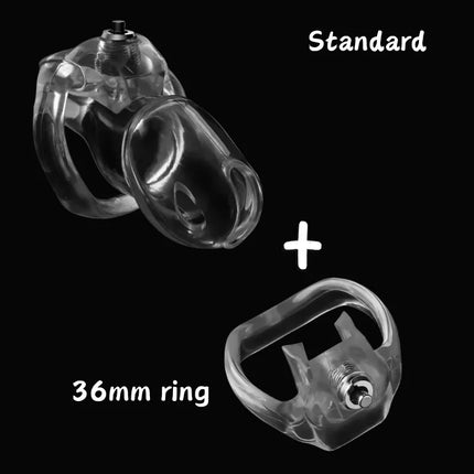 New HT-V5 Chastity Cage Device Male Cock Cage ; 4 Sizes Penis Ring Chastity Penis Lock Bondage Belt Fetish Sex Toys for Man Gay