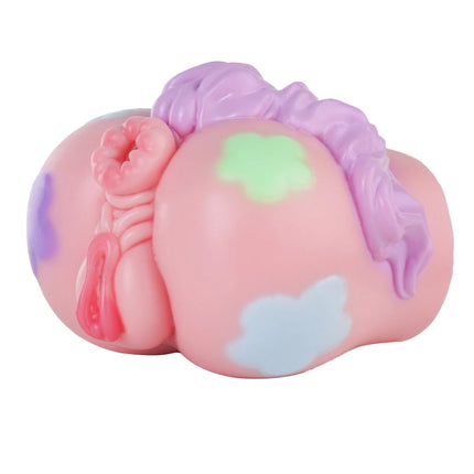 LUUK Animal Soft Butt Male Masturbator Sex Toys Silicone Pocket Pussy Sucking Toy Lifelike Vagina Sex Pleasure Adult Toy Stroker