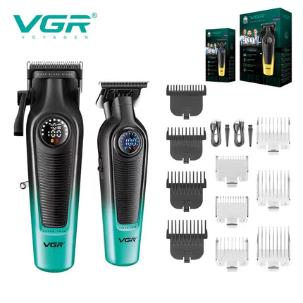VGR V-996 Cordless Trimmer Electric Hair Clipper Rechargeable Haircut Barber Professional Trimmer for Men Hair Cutting Machine