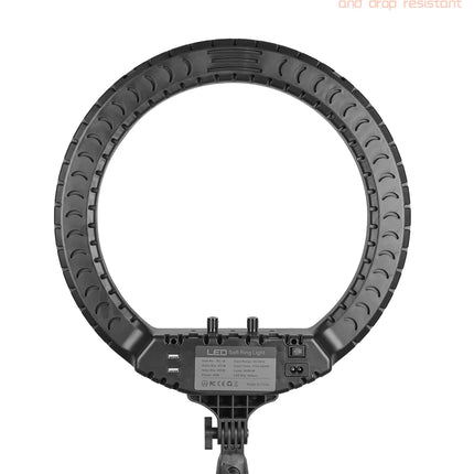 SH Ring Light 18inch Kit 36W 6500K Professional LED Control Stand Phone Holder Tube  Bag for Tattoo Lash Extension Barber Light